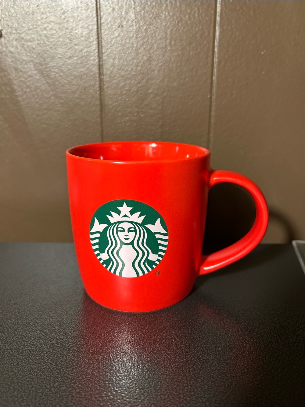 Starbucks Red Ceramic Mug with Green Logo, Ceramic Mugs, Replacements